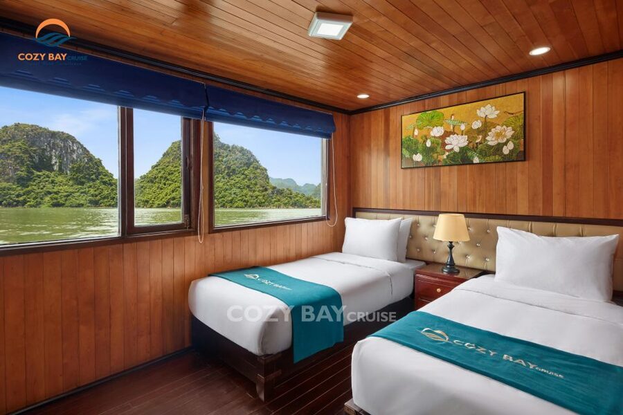 Hanoi: Cozy Halong Bay Overnight Cruise with Meals - The cabin, crew, and comfort level