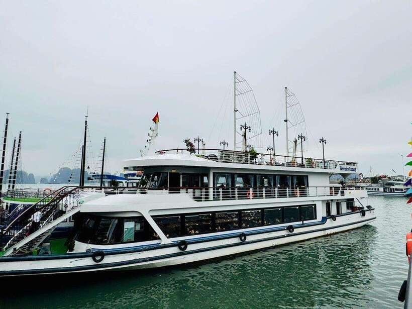 Hanoi: Ha Long Bay Day Trip - Luxury Cruise & Buffet Lunch - Luon Cave by kayak or bamboo boat