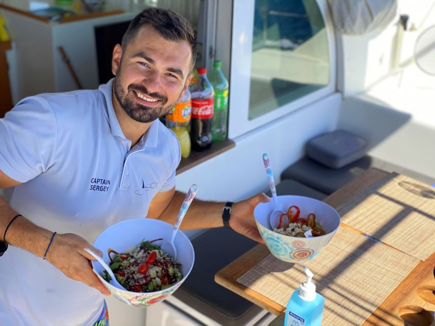 Heraklion:Dia Island Catamaran Cruise with Lunch, Water Toys - Who will enjoy this most