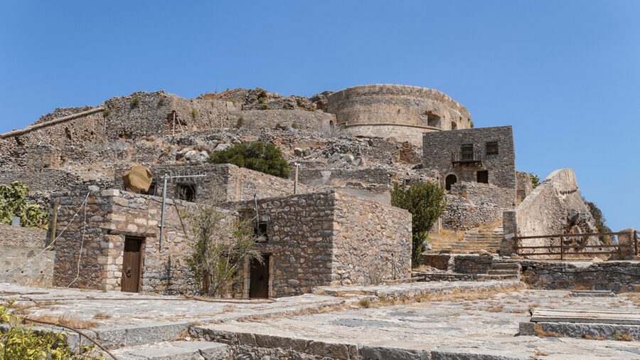 Heraklion: Spinalonga and Agios Nikolaos Cruise with Lunch - Kolokytha Bay: swim first, lunch second