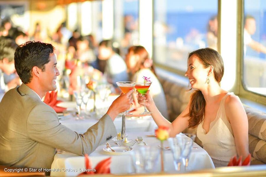 Honolulu: Nova Five Star Sunset Dinner Cruise with Live Jazz - A sunset dinner that is really about the whole evening