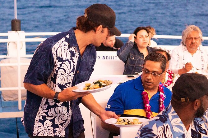 Honolulu Sunset Dinner Cruise with Friday Fireworks Show - Leaving Honolulu for Waikiki Beach