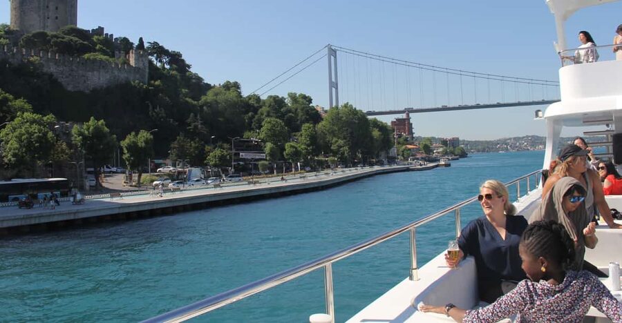 Istanbul: Bosphorus and Black Sea Cruise with Lunch - Ciragan Palace, Ortakoy, and the first bridge