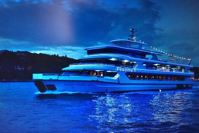 Istanbul Bosphorus Cruise Dinner, Drinks & Show with Pickup - Dinner with meze, a main course, and dessert