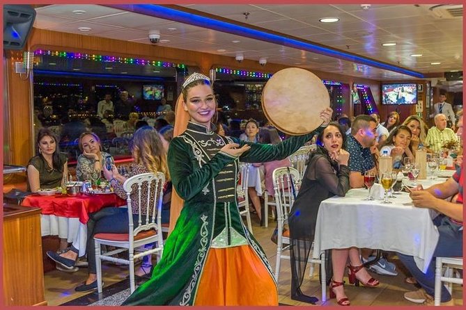 Istanbul Bosphorus Cruise with Dinner and Belly-Dancing Show - Dinner, drinks, and the value of the $84.21 price