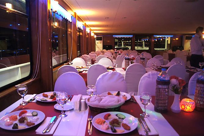 Istanbul Bosphorus Cruise with Dinner and Entertainment - Dolmabahçe Palace from the Water