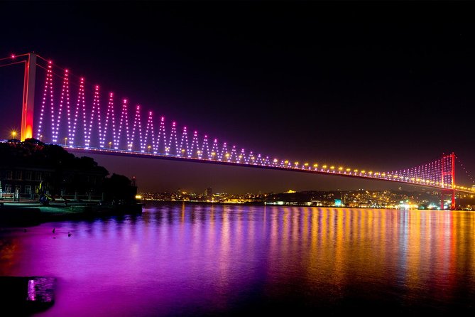 Istanbul Bosphorus Dinner Cruise and Turkish Night Show with DJ - Ortaköy Mosque and the Maiden’s Tower