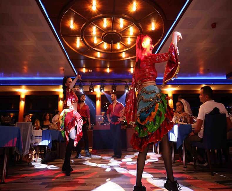 Istanbul Bosphorus Dinner Cruise & Dance Shows Tour - Dinner with three main choices