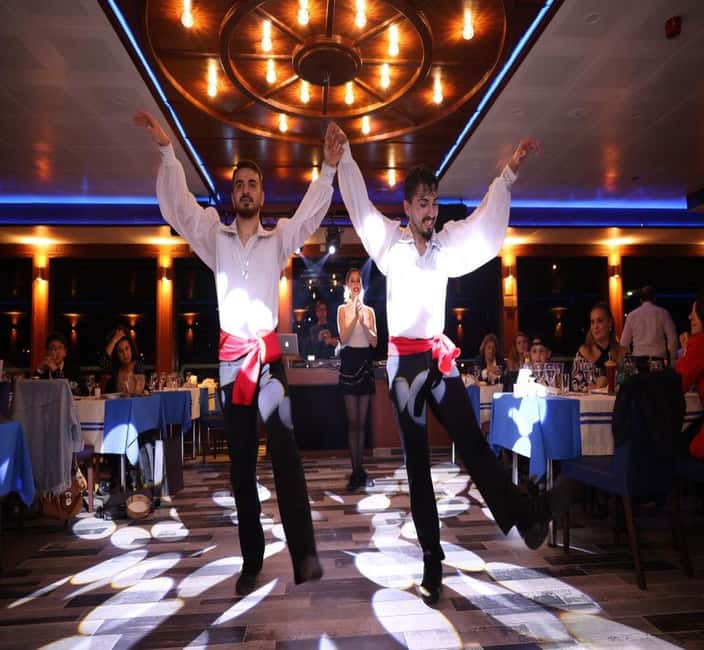 Istanbul Bosphorus Dinner Cruise & Dance Shows Tour - Sailing between Europe and Asia after dark
