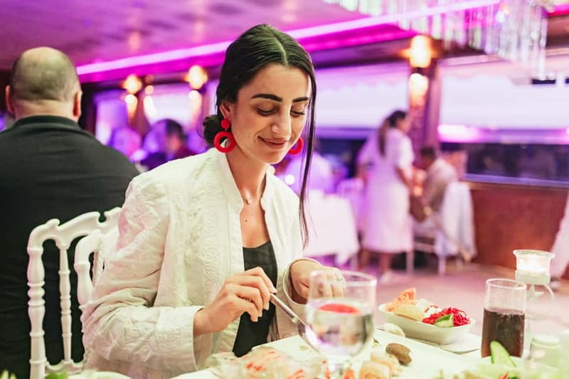 Istanbul: Bosphorus Dinner Cruise & Show with Private Table - The show: Turkish traditions with a party finish
