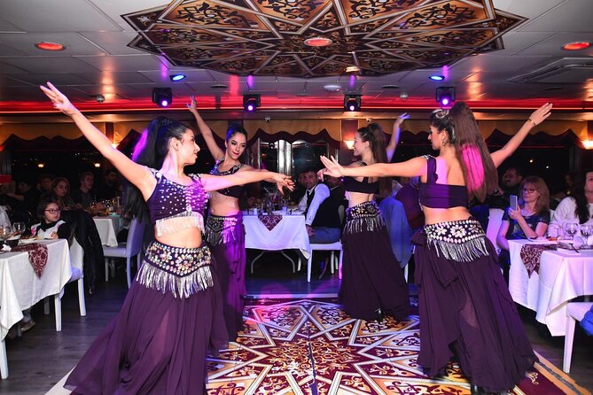 Istanbul Bosphorus Dinner Cruise Turkish Night Show All inclusive - The Second Bridge and Asian-side landmarks
