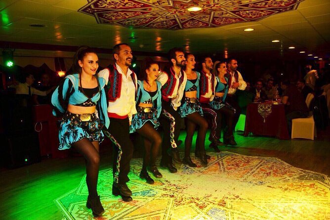 Istanbul Bosphorus Dinner Cruise Turkish Night Show All inclusive - Turkish dances, oriental performance, and the DJ