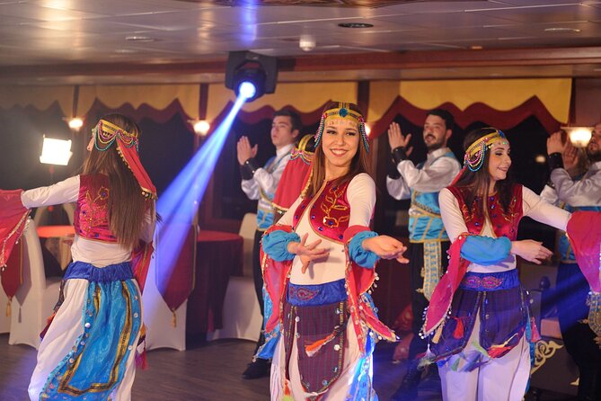 Istanbul Bosphorus Dinner Cruise Turkish Night Show All inclusive - Ortaköy Mosque and the First Bosphorus Bridge