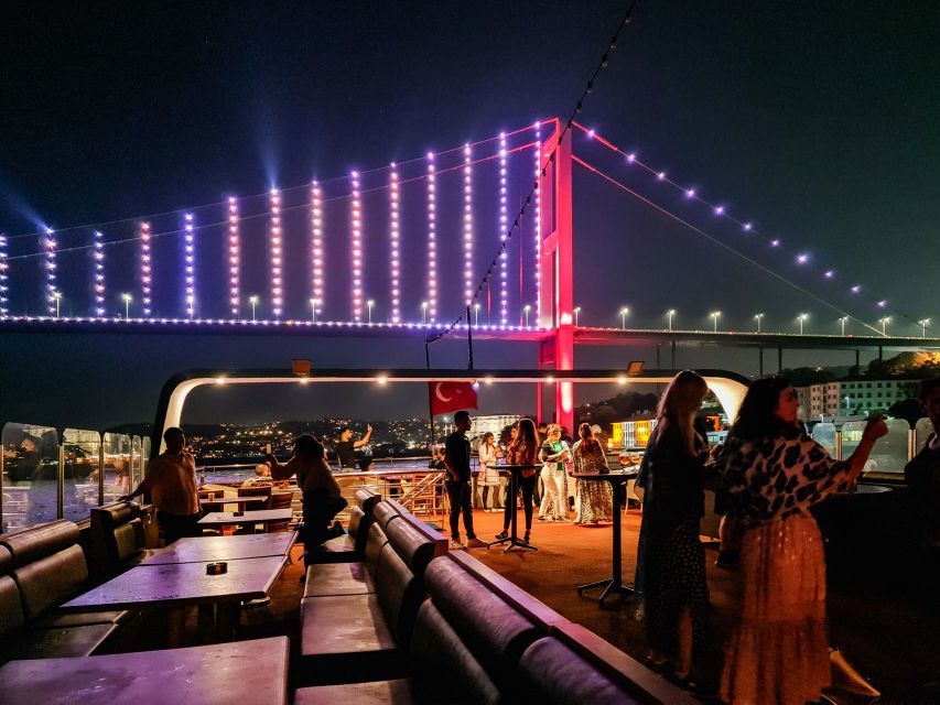 Istanbul: Bosphorus Dinner Cruise w/ Drinks & Entertainment - Boarding the AMOR yacht