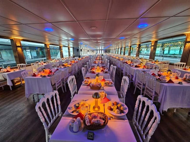 Istanbul: Bosphorus Dinner Cruise with Live Entertainment - The first course: nine Turkish mezes
