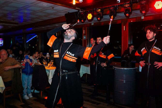 Istanbul: Bosphorus Dinner Cruise with Turkish Night Show - Folk dance, belly dancing, and a lively finish