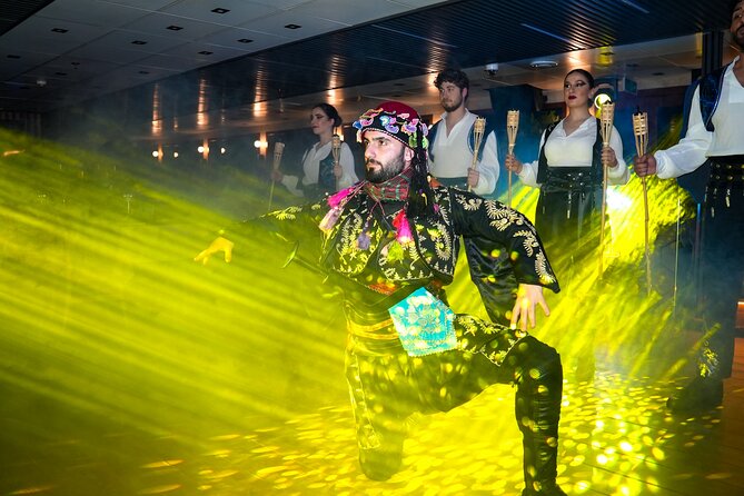 Istanbul Bosphorus Dinner Cruise with Turkish Night Show & Pickup - Maiden’s Tower closes the sightseeing portion