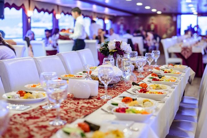 Istanbul Dinner Cruise Entertaintment with Private Tables - The sword show, henna ceremony, and whirling dervish performance