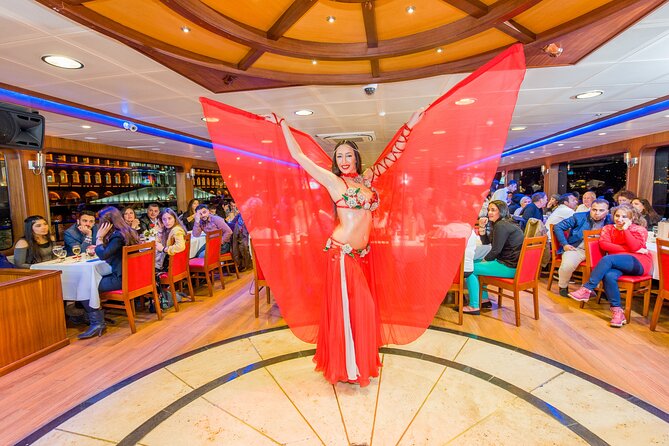 ISTANBUL: Dinner Cruise On The Bosphorus with Turkish night show - Turkish music, dance, and the open deck