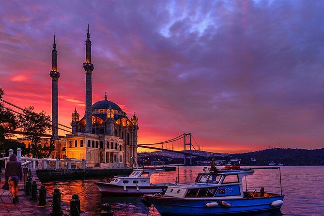 Istanbul Dinner Cruise with Dinner & Entertaintment Private Tables - Crossing beneath Istanbul’s two great bridges