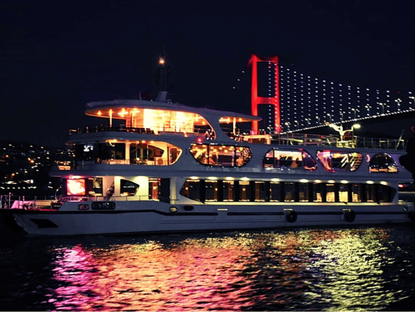 Istanbul: Dinner Cruise with Hotel Pickup & Optional Drinks - Boarding and Finding Your Table