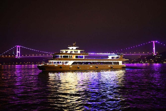 Istanbul Dinner Cruise - The Bosphorus setting between Europe and Asia
