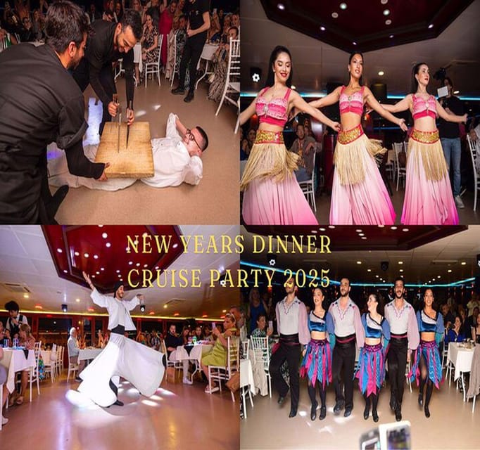 Istanbul: New Year's Eve Bosphorus Dinner Cruise Party 2027 - Hotel pickup on Istanbul’s busiest night