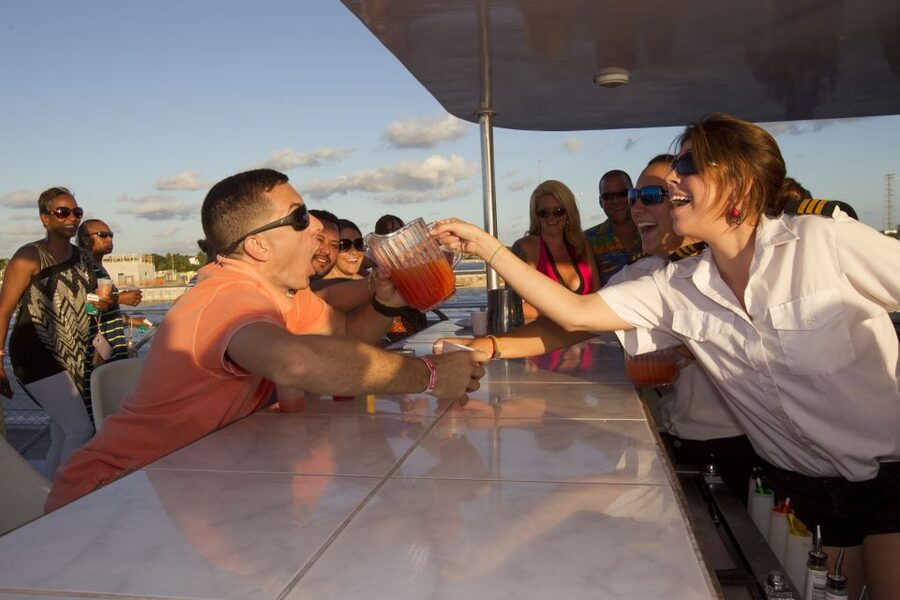 Key West: Sunset Dinner Cruise with Open Bar & Live Music - Live music on the upper deck