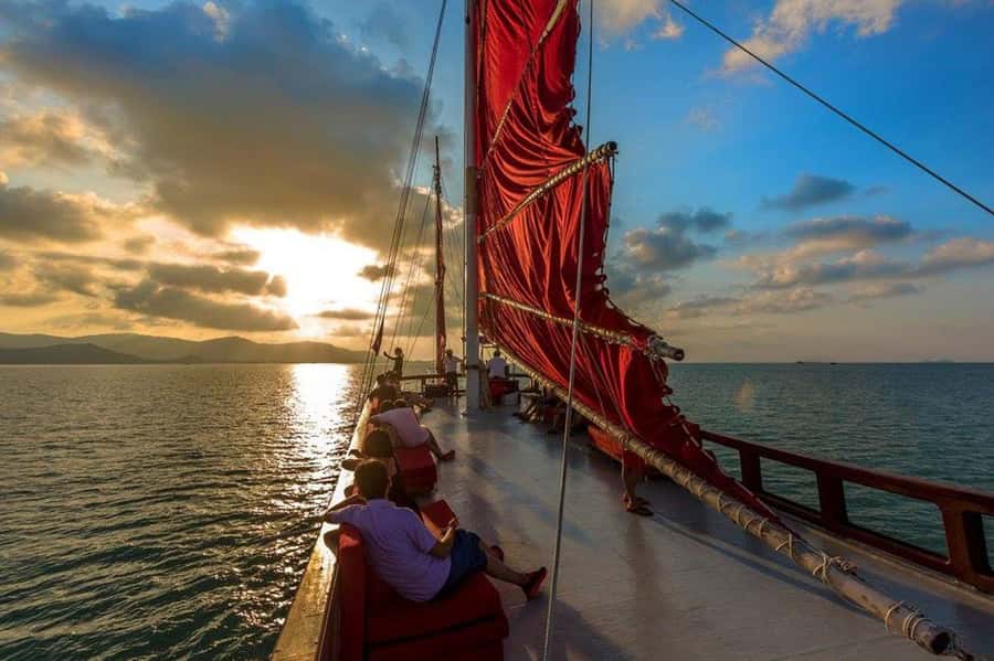 Koh Samui: Red Baron Romantic Sunset Dinner Cruise - Key points to know before booking