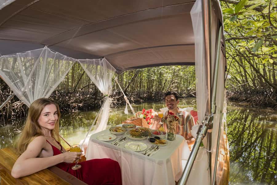 Krabi Private Gondola Cruise with Lunch and Picnic - The first waterways can look dark and muddy