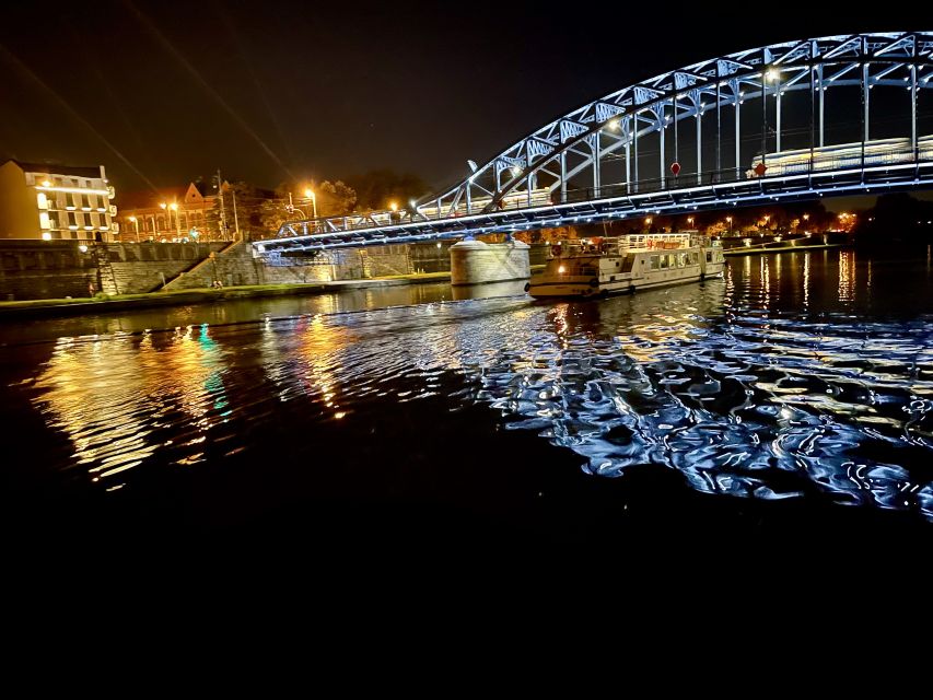 Krakow: Evening Cruise with a Glass of Wine - Upstream first: the Norbertine convent and Pope John Paul II