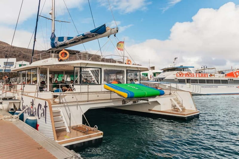 La Graciosa: Island Cruise with Lunch and Water Activities - Paella, Fruit, and an Open Bar at Sea