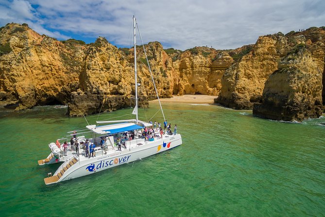 Lagos Half-Day Catamaran Cruise with Lunch - Why the Lagos coast looks better from a catamaran