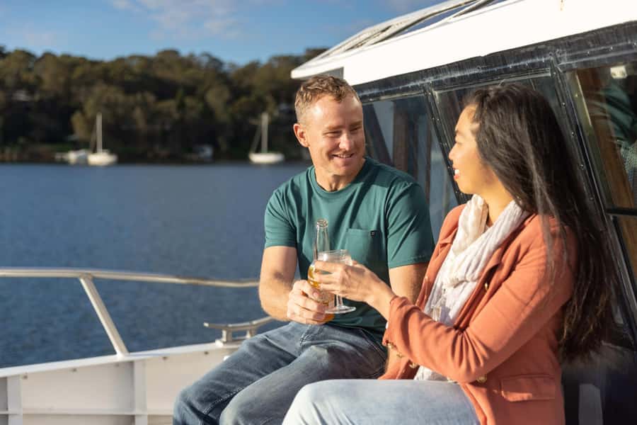 Lake Macquarie: Sunset Dinner Cruise with BBQ - What arrives from the onboard BBQ