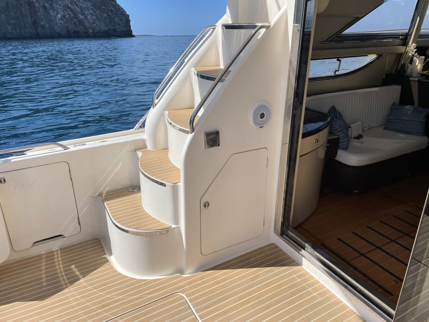 Las Galletas: Private Luxury Yacht Cruise with Lunch - Lunch, drinks, and a bay for swimming