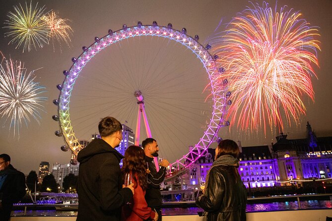 London New Year's Eve Dinner Cruise - Passing beneath Tower Bridge