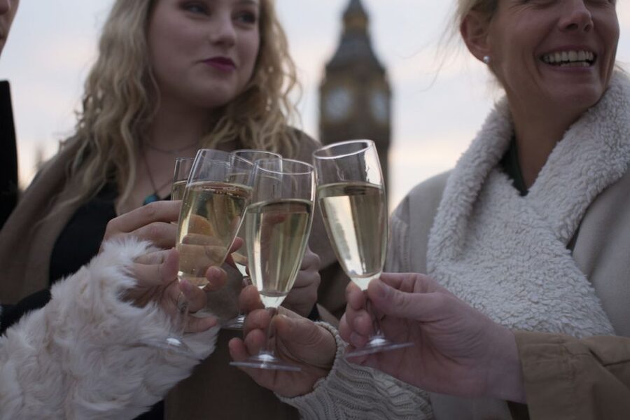 London: River Thames Evening Cruise with Bubbly and Canapés - Canapés are a light snack, not dinner