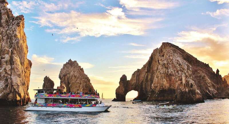 Los Cabos: Sunset Fajitas Dinner Cruise on Cabo Escape - A fajita buffet served on deck