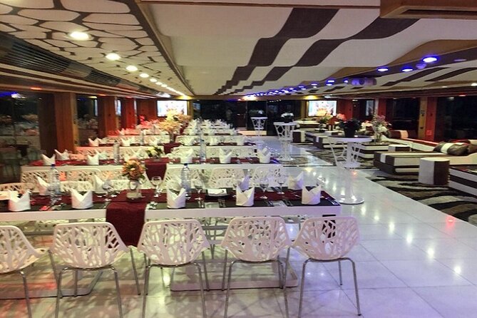 Lotus Mega Yacht 3 Hours Dinner Cruise with Transfers Option - Dinner, butler service, and the food question