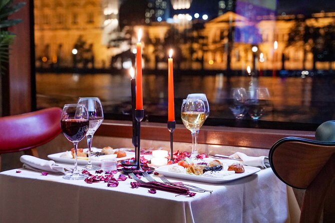 Luxury Bosphorus Dinner Cruise with Show & Hotel Pickup - The two bridges and Istanbul after dark