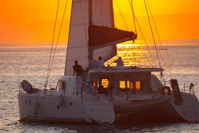 Luxury Catamaran Semi private cruise with meals & drinks and transportation. - A freshly cooked meal with uneven results