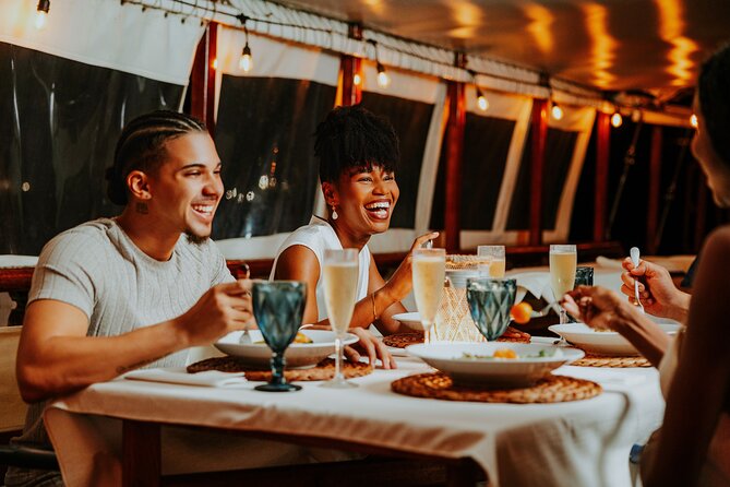 Luxury Four-Course Caribbean Dinner Cruise Experience - The view changes as dinner unfolds