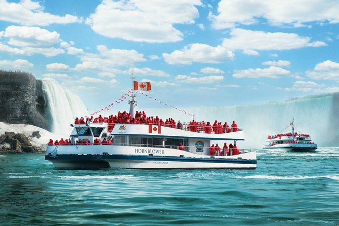 Luxury Niagara Falls Day Trip from Toronto with Cruise and Lunch - The boat cruise puts you in the spray