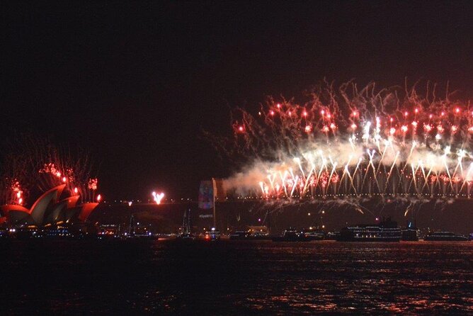 Luxury Sydney Harbor New Years Eve Fireworks Dinner Cruise 2026-7 - Boarding at King Street Wharf at 5 p.m.
