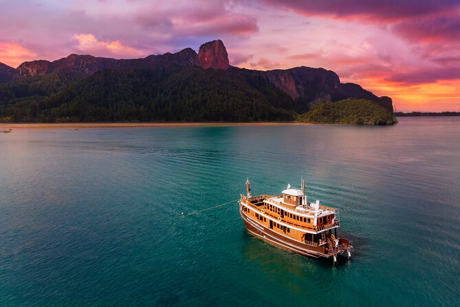 M/Y Lalida Sunset Dinner Cruise in Krabi - A Golden-Teak Yacht Instead of a Standard Longtail