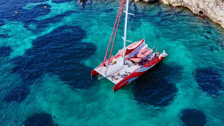 Marseille : Calanques Catamaran Cruise with Lunch & Wine - Key points to know before booking