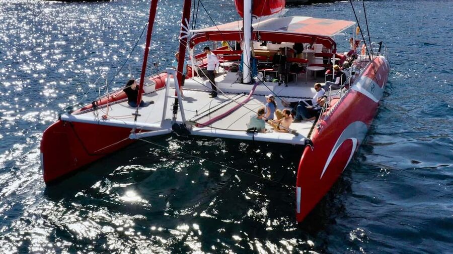 Marseille : Calanques Catamaran Cruise with Lunch & Wine - Weather can make or break the day
