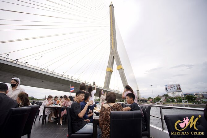 Meridian Sunset Dinner Cruise - Floating Paradise From ICONSIAM Bangkok - Why the sunset timing matters on the Chao Phraya