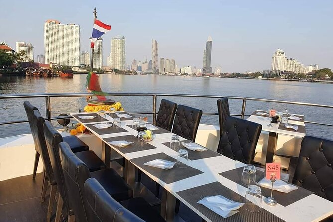 Meridian Sunset Dinner Cruise - Floating Paradise From ICONSIAM Bangkok - Buffet dinner, welcome drink, and dessert