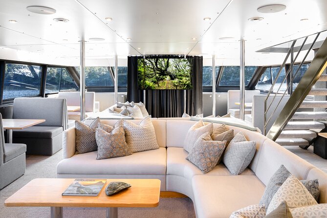Milford Sound Luxury Lunch Cruise onboard The Fiordland Jewel - Check-in at noon and a relaxed 12:30pm departure